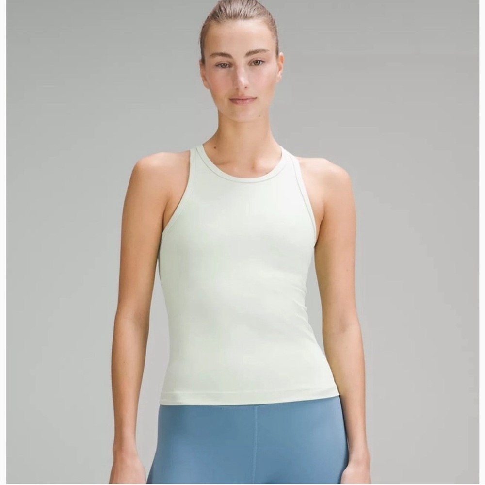 lululemon Align™ Waist-Length Racerback Tank Top in Citra Lime